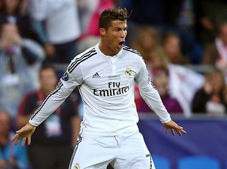 בלי פציעות, רק חיוכים. רונאלדו, אמש (gettyimages)