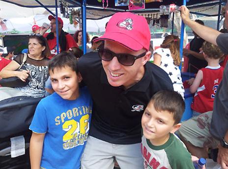 דני פרנקו, אסף אוהדים (צילום: רועי גלדסטון)