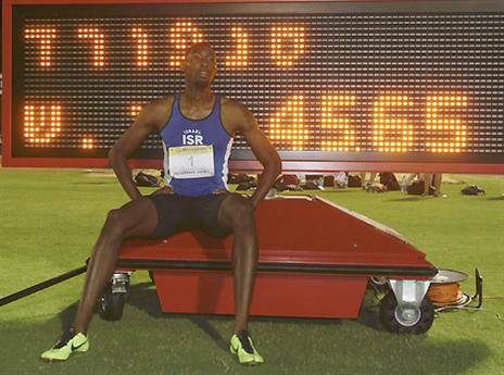 והמשיך עם מדליה מרגשת (אלן שיבר)