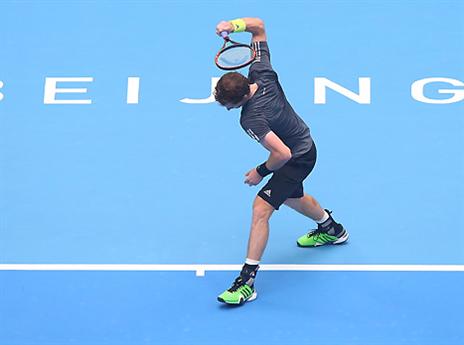 מארי עושה תשליך למחבט (gettyimages)