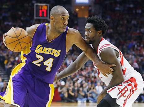 צפו בקובי והלייקרס מנצחים ביוסטון (getty)