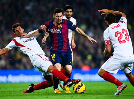 ועוד היה צפוף מול סביליה (gettyimages)