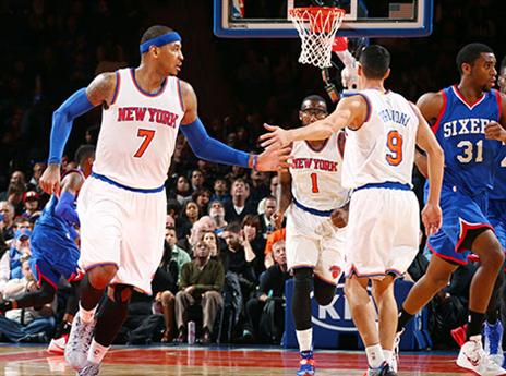 צפו בניצחון  של הניקס (Getty)