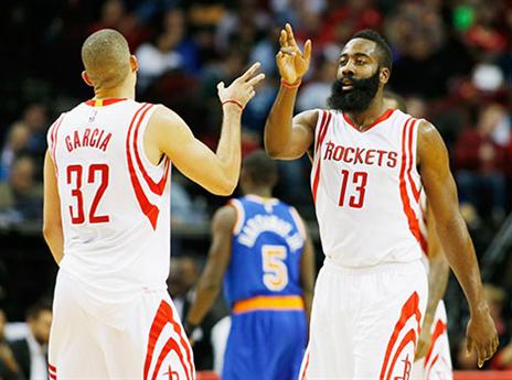 צפו בהצגה של הארדן (Getty)