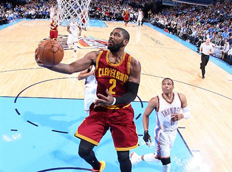 קלע 20, אבל באחוזים רעים. אירווינג (GETTYIMAGES)