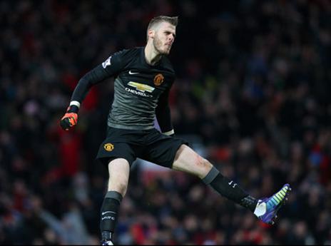 נותן את עונת חייו. דה חאה (gettyimages)