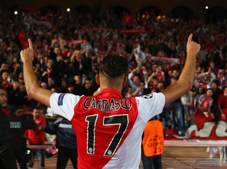 מחכים להגרלה. שחקני מונאקו (gettyimages)