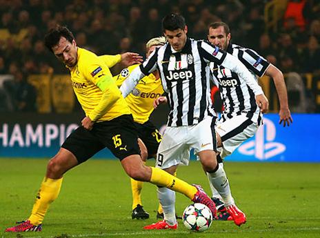 מוראטה, שוב כבש נגד דורטמונד (gettyimages)