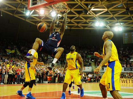 המאזן מול מכבי: 4:0. תומפסון (gettyimages)