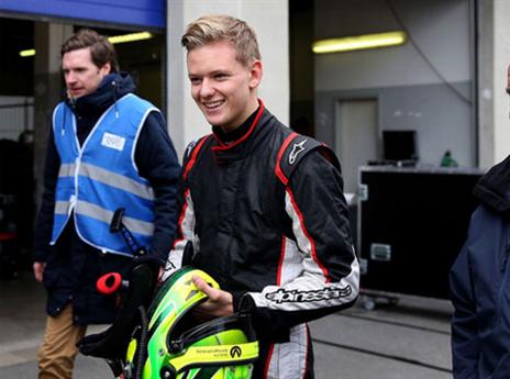 ילך בדרכו של אבא? מיק שומאכר (getty)