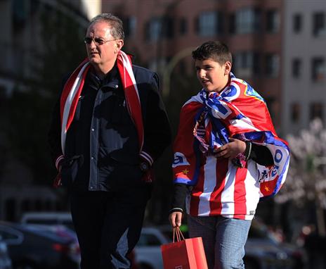 אוהדי אתלטיקו, ביקוש עצום לכרטיסים (gettyimages)