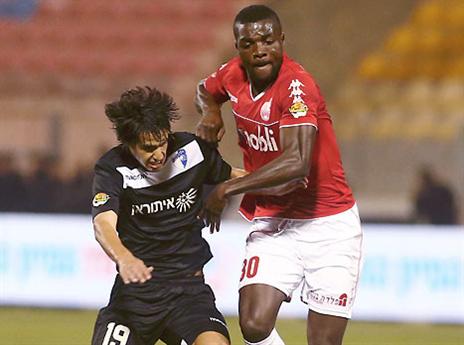 אוגו וקהת במפגש הקודם בין הקבוצות (אלן שיבר)