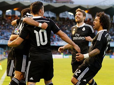 אחרי הדרמה מול אתלטיקו, ריאל ממשיכה לחגוג (GETTYIMAGES)