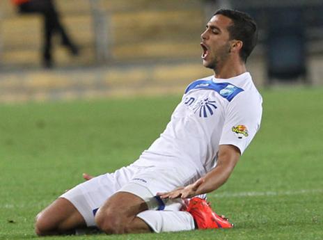 שער ניצחון מתוק בטדי. עאבד (צילום: דני מרון)