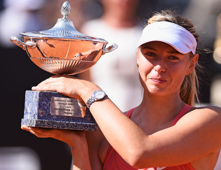 הלך קשה, אבל יש תואר. שראפובה (gettyimages)