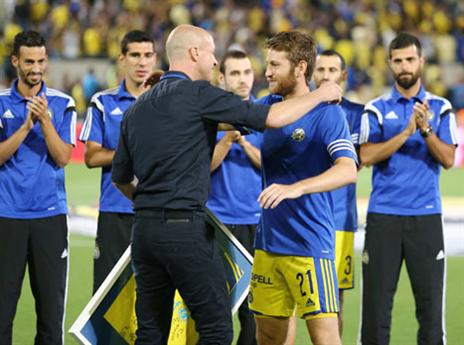 נפרד מהקפטן שלו. כבר התרגל לשינויים במכבי (אלן שיבר)