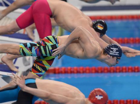 מתקרב למדליה, קולנטרוב (צילום: הוועד האולימפי)