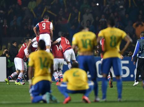 איבדו מכוח ההרתעה. שחקני ברזיל מאוכזבים