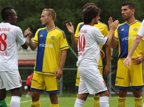 דן גלזר קיבל צ'אנס (האתר הרשמי של מכבי ת"א)