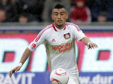 חוזר לגרמניה. וידאל במדי לברקוזן (gettyimages)