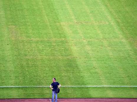צלב הקרס על המגרש בקרואטיה. חטפו חזק (gettyimages)