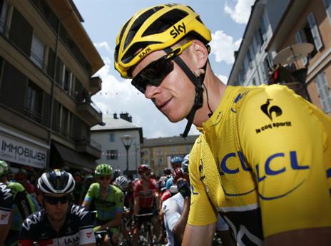 כריס פרום היום. הפער מקינטנה צומק (gettyimages)