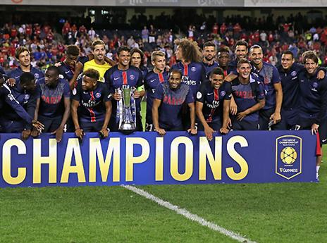 גם זה גביע. פ.ס.ז' חוגגת בשיקאגו (gettyimages)