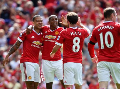 המסע של יונייטד לתואר התחיל ברגל ימין (gettyimages)