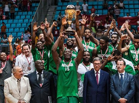 הניגרים אחרי הזכייה באליפות אפריקה (Getty)