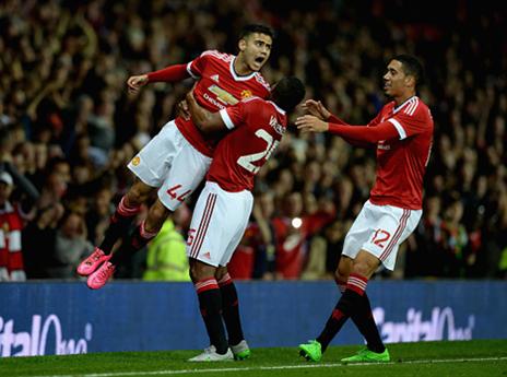 גם מנצ'סטר יונייטד דילגה לשמינית (getty)