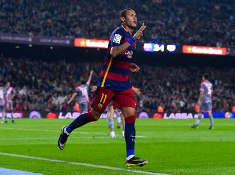 ניימאר. ברצלונה בונה על הכושר שלו (getty)