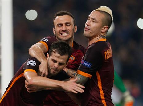 ניצחון דרמטי וחשוב לרומא (gettyimages)