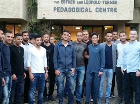 התלמידים בקורס המאמנים. שיהיה בהצלחה