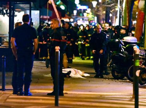 מראות קשים בבירה הצרפתית (gettyimages)