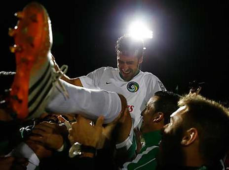 אגדה חיה. ראול חוגג אליפות