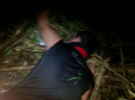 אלימות ותוצאותיה. אחד הפצועים בקטטה