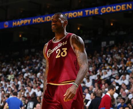 החג של לברון יהיה קצת פחות שמח (Getty)