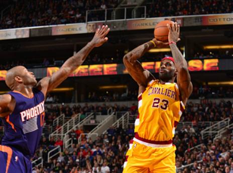 עוד הישג ללברון (gettyimages)