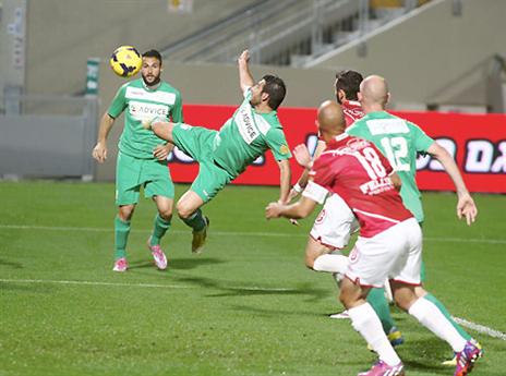 כפ"ס הדיחה את הפועל ת"א בעונה שעברה (צילום: אלן שיבר)