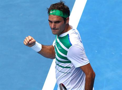 פדרר. הפגין עליונות (getty)