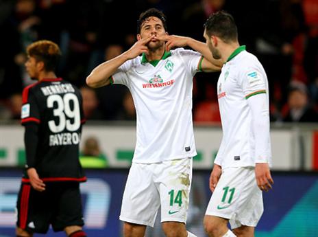 הולך לה מול לברקוזן. ברמן מאושרת (getty)