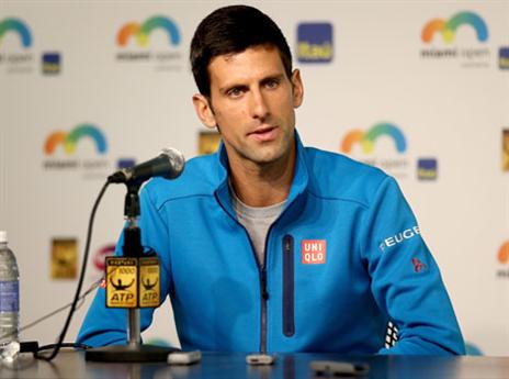 מנסה להרגיע את הסערה. ג'וקוביץ' (GETTY)