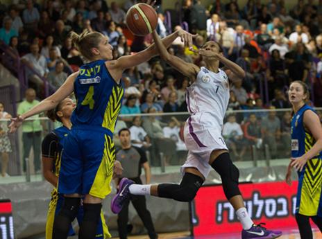 "נבוא לסגור את הסיפור". רמת חן/בליך דרוכה (צילום: מנהלת ליגת אתנה נשים)