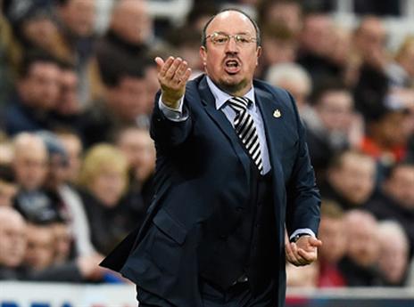 רפא בניטס. נקודה יקרה מול סיטי (getty)