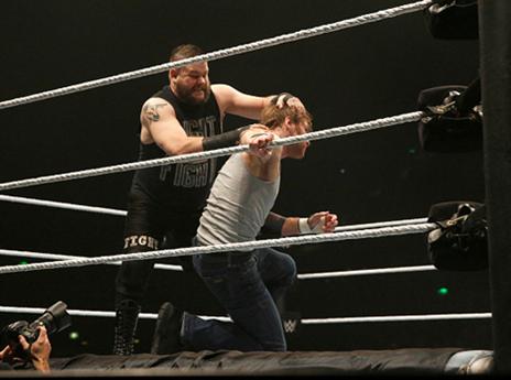 קווין אוונס. קרב לוהט מול סמי זיין (getty)