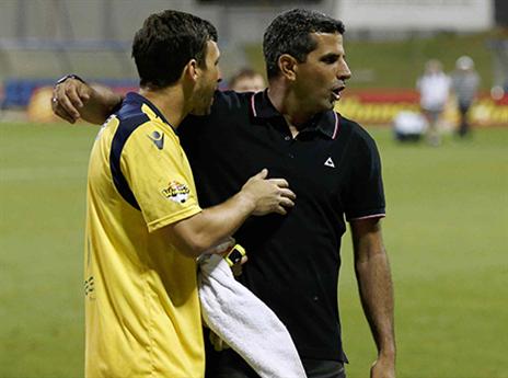 "אין לזה מקום בכדורגל". מימר (צילום: אלן שיבר)