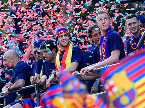 ורמאלן, טר שטגן וסרג'י רוברטו במצעד (Getty)