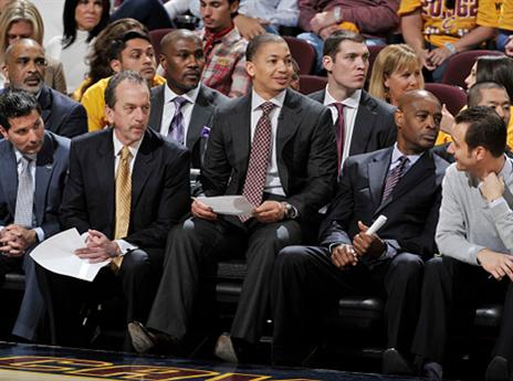 "הפך את קליבלנד לקבוצת מערב". לו מקבל מחמאות (getty)