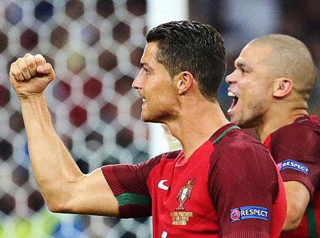 "וויילס-פורטוגל זה לא רונאלדו נגד בייל" (GETTYIMAGES)