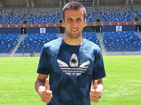 הרכש החדש של הפועל חיפה. יאזביץ' (האתר הרשמי הפועל חיפה)